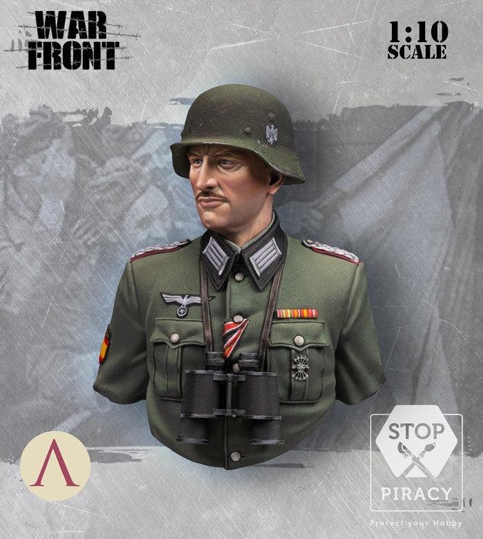 Scale 75 Busts Warfront Blaue Division Officer 1:10 (2)
