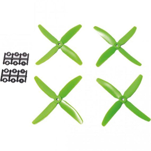 xHyperion HP-P05040G4SET2 5X4 FOUR-BLADE PROP GREEN (CW & CCW 2 PAIRS) - Hobby City NZ