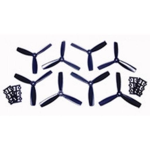 xHyperion HP-P05045BTRISET4 5X4.5 BULLNOSE STYLE THREE BLADE PROP BLACK (CW & CCW - Hobby City NZ