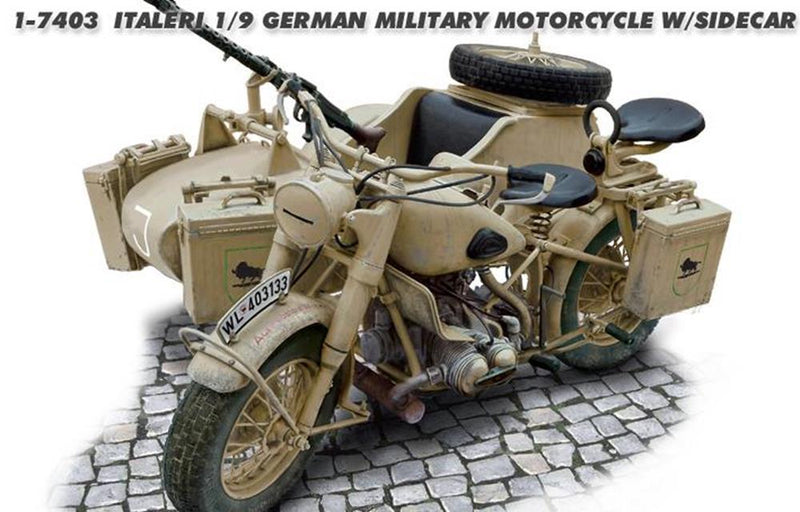Italeri 1/9 7403 Bmw R75 With Sidecar (8219028062445)