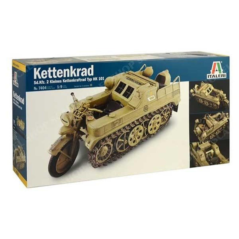 Italeri 7404 1/9 KETTENKRAD Sd.Kfz (8948586479853)