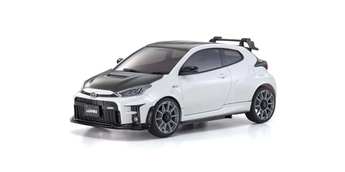 Kyosho MA-020 Yaris GRMN Circuit White RC Car Body 1/27 Scale