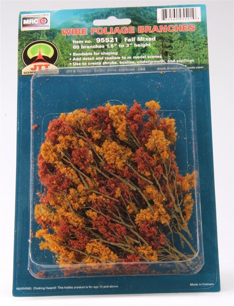 JTT Scenery 95521 38-75mm Autumn Brnchs(60)R8860 (8324604264685)