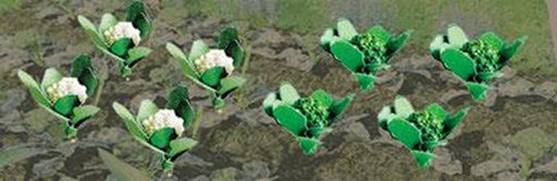 JTT Scenery 95529 HO: 9.5mm Broccoli Cauli (20) (8327573209325)