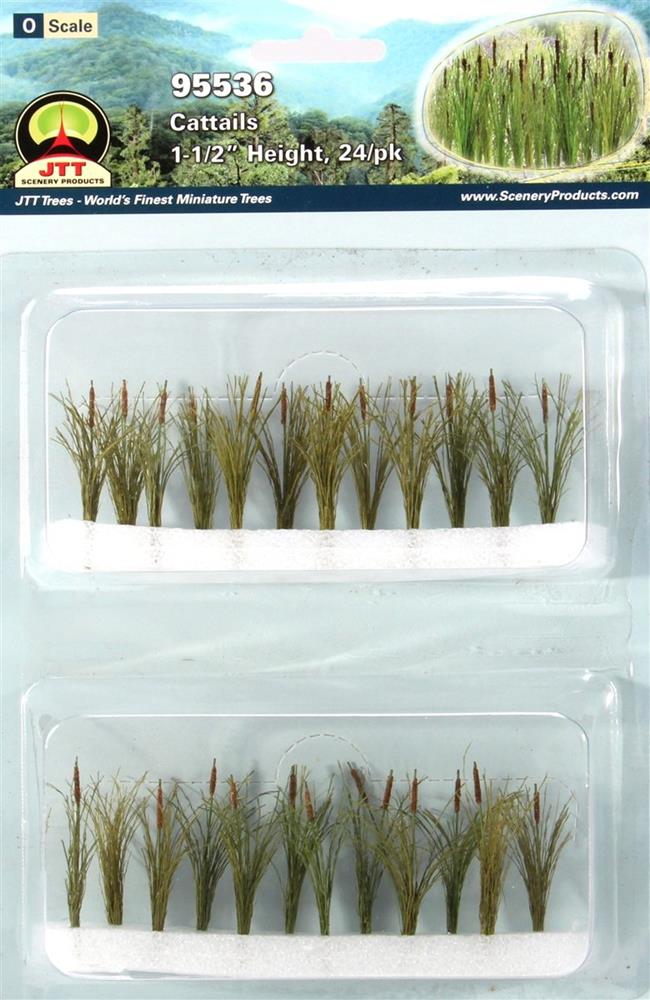 JTT Scenery 95536 37mm Cattails (24)