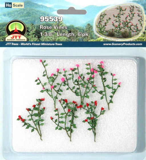 JTT Scenery 95539 1-3/8 Rose Vines (6) (8531159875821)