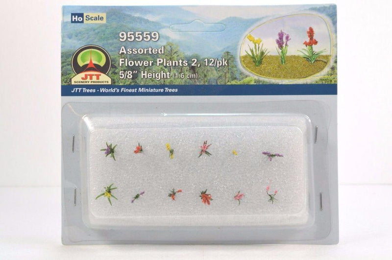 cJTT Scenery 95559 1/100 Asst. Flower Plants 2 (12) (8324605313261)