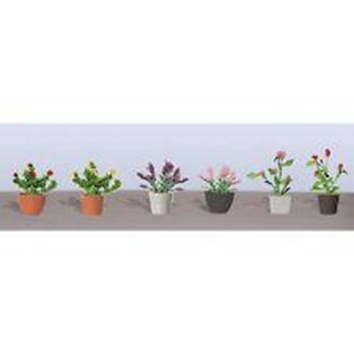 JTT Scenery 95566 1/50 Asst. P/Flower Plants 1 (6) (8324605640941)