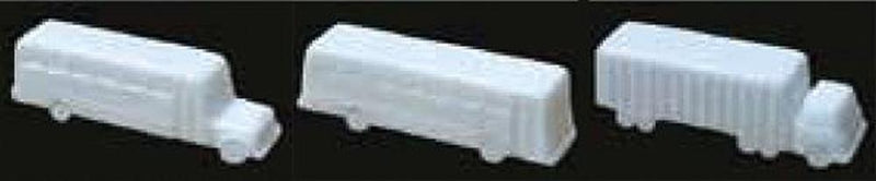 xJTT Scenery 97007 1:100 Bus & Truck White (3)