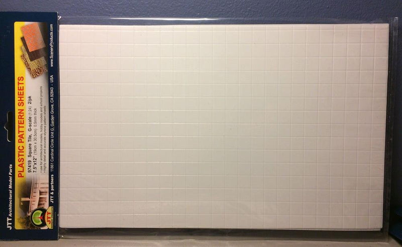 JTT Scenery 97419 G: Square Tile 1:24 (2)
