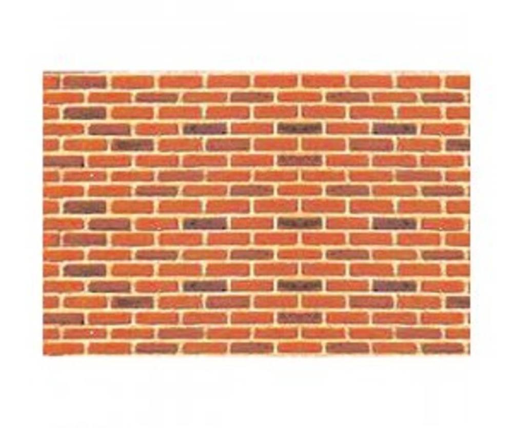 JTT Scenery 97422 HO: Brick 1:100 (2) (8150701932781)