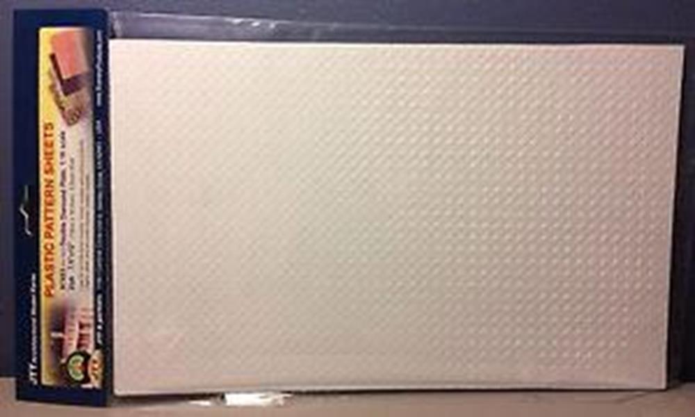 JTT Scenery 97453 1/16 Double Diamond Plate (2) (8324608164077)