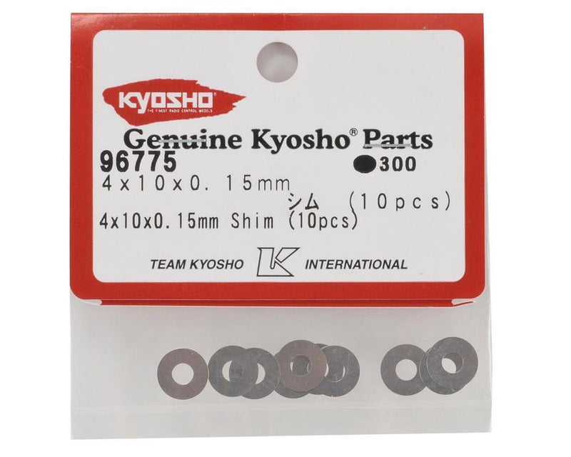 Kyosho 96775 4x10x0.15 Shims Repl.BS053 - Hobby City NZ