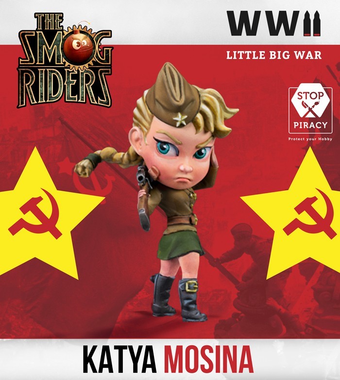Scale 75 Figures The Smog Riders Katya Mosina 35mm (5)