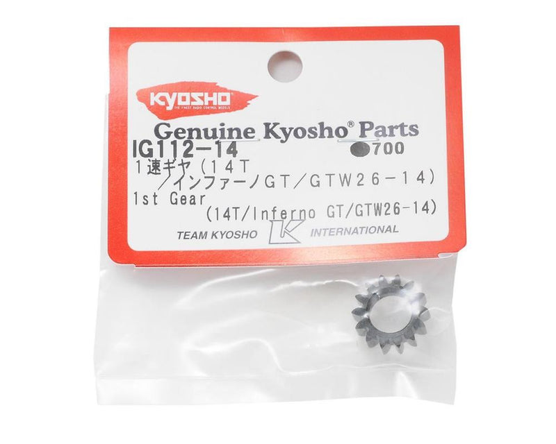 zKyosho IG112-14 PC Pinion 14T (Repl.GTW26-14) - Hobby City NZ
