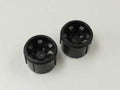 Kyosho MAH301BK FO- Wheels Black (2) (8324619665645)