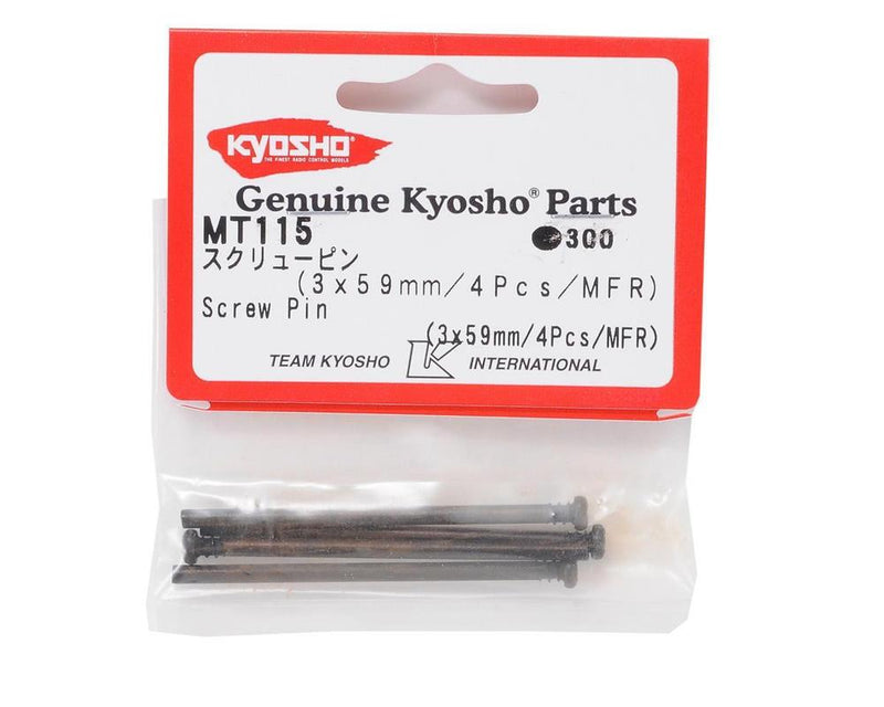 Kyosho MT115 MFR 3x59 Screw Pin (4) - Hobby City NZ