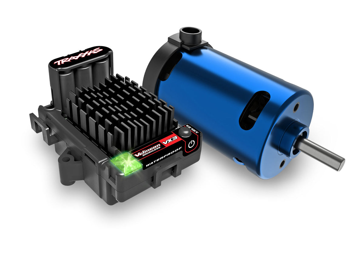 Traxxas Velineon VX3 Waterproof Brushless Motor &amp; ESC Power System - 3441 - TRX3441