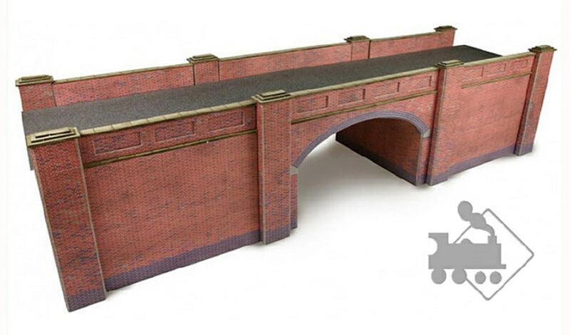 Metcalfe PO246 OO Railway Bridge in Red Brick