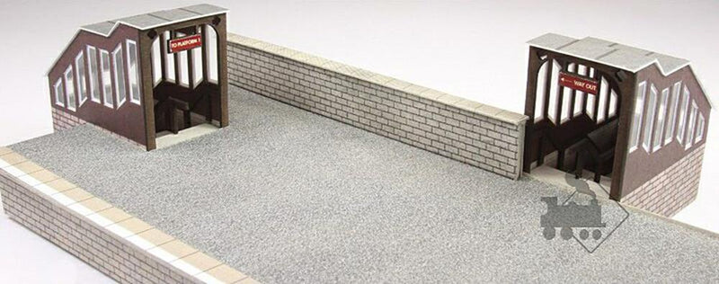 Metcalfe PO400 OO Platform Underpass - Hobby City NZ (6663805993009)