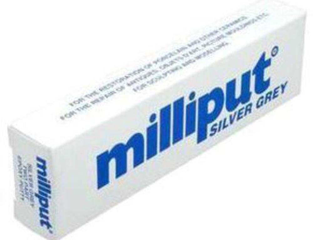 Milliput Silver Grey Two Part Epoxy Putty (113.4g)