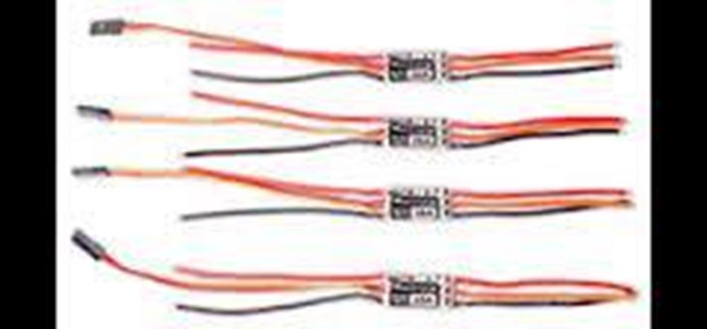xMultione M1-20ABLOPTOSET 20AMP ESC 2~4S 490KHZ OPTO (4 SET) (7537707876589)