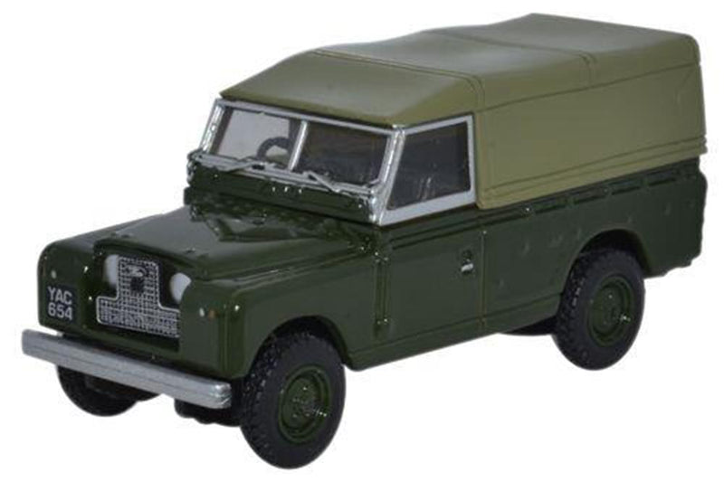 Oxford LAN2011 1/76 Land Rover Series II Canvas Back (8753872896237)