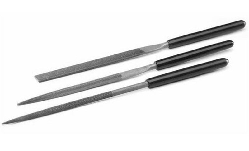 Tamiya 74104 Basic File Set Smooth Dbl. Cut