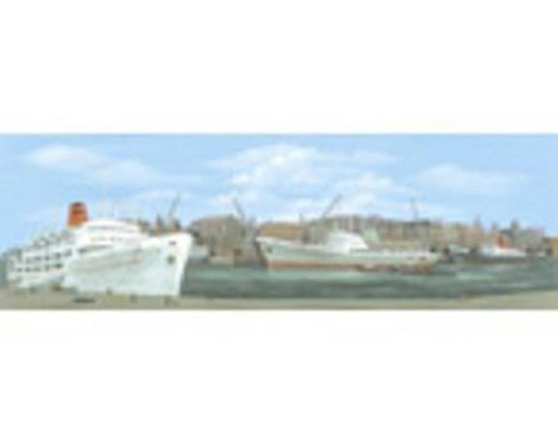 Peco SK20 SCENIC BCKGRNDS DOCK CNTR LGE