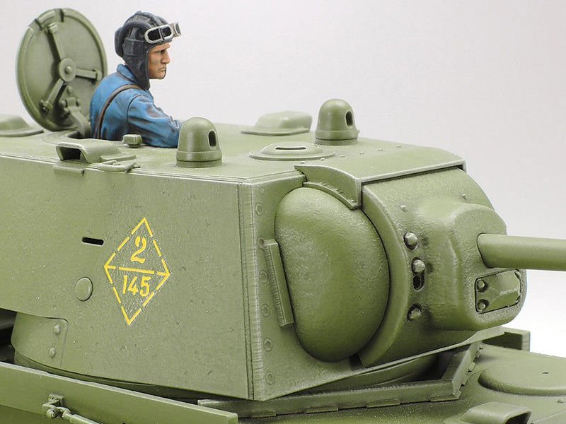Tamiya 35372 1/35 Russian Heavy Tank KV-1 Model 1941 Early Production Military Miniature Series no.372