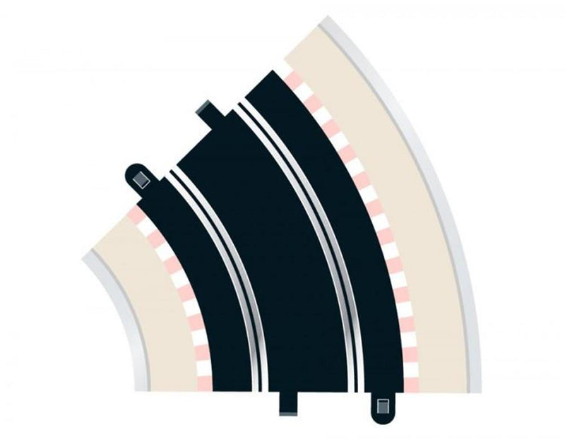 Scalextric C8206 Radius 2 Curve 45deg (2pk)