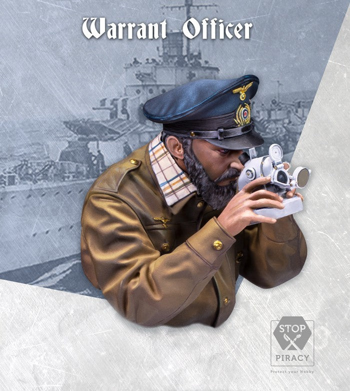 Scale 75 Busts Warfront Warrant Officer 1:10