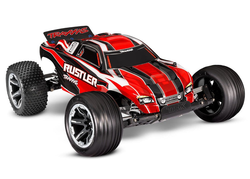 Traxxas 37054-8 - Rustler XL-5: 1/10 2WD RTR Stadium Truck w/USB-C - Hobby City NZ