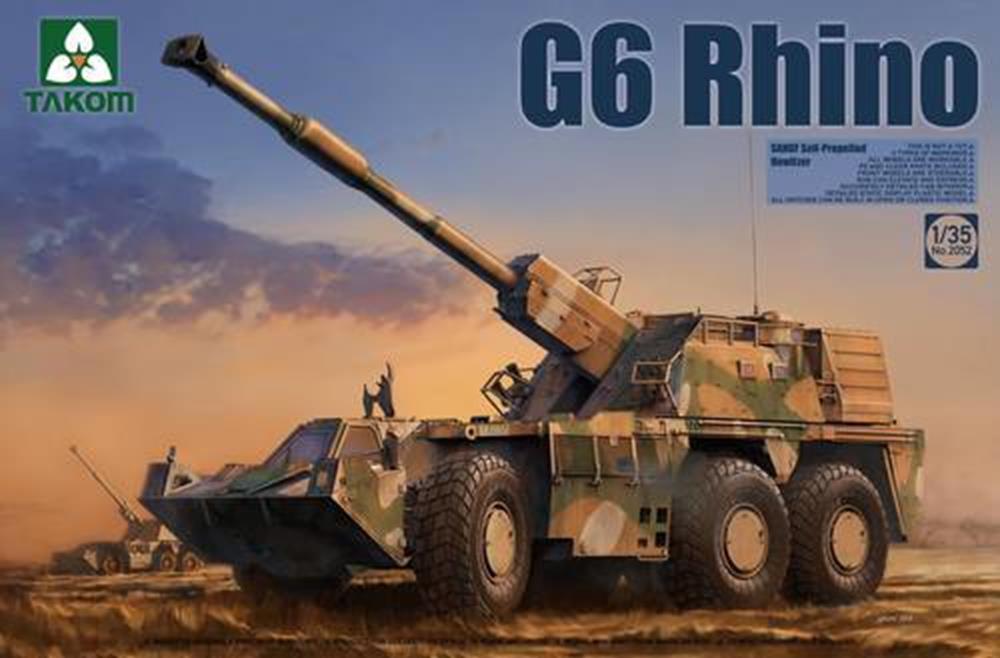 Takom 1/35 G6 Rhino SANDF Self-Propelled Howitzer