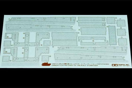 Tamiya 12673 1/35 BRUMMBAER LP ZIM SHEET - Hobby City NZ (7927183900909)