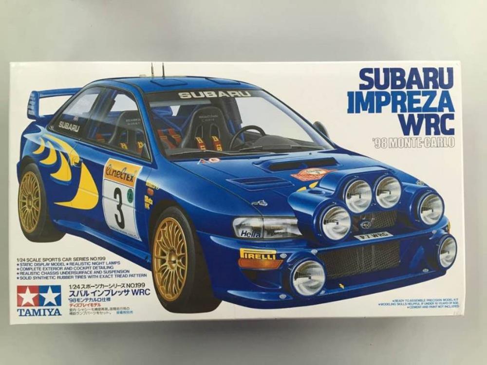 Tamiya 24199 1/24 SUBARU IMPREZZAWRC (8324625629421)