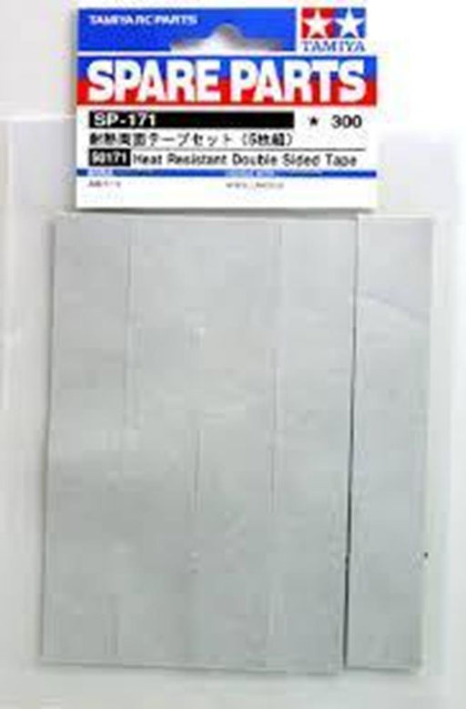 Tamiya 50171 RC Heat Resistant Double-sided Tape (5pc) - Hobby City NZ