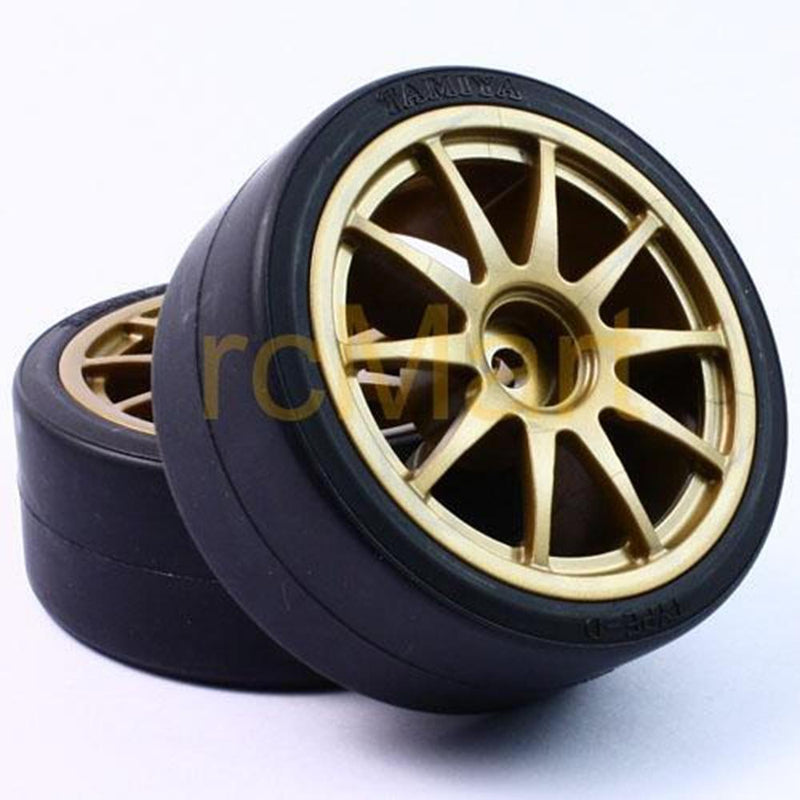 Tamiya 51219 TT01D DRIFT TYRES & WHEELS (2) - Hobby City NZ