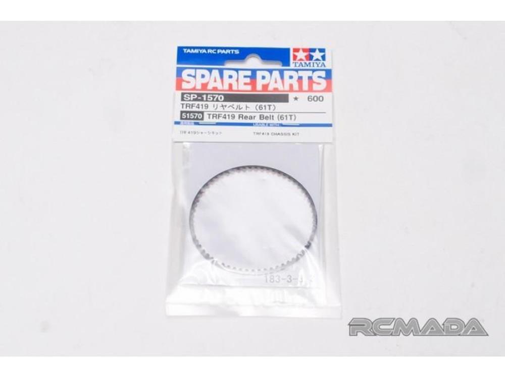 Tamiya TRF419 Rear 61T RC Belt