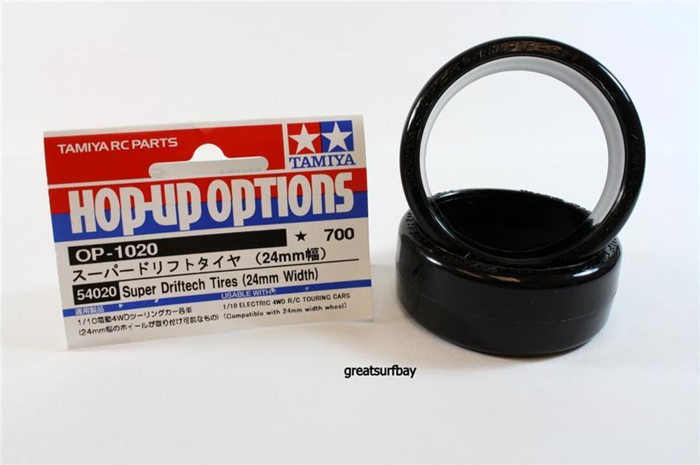 Tamiya 54020 SUPER DRIFT TECH TYRES 24MM (8127326159085)