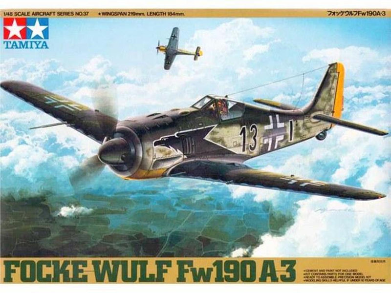Tamiya 61037 1/48 FOCKE WULF 190-A3