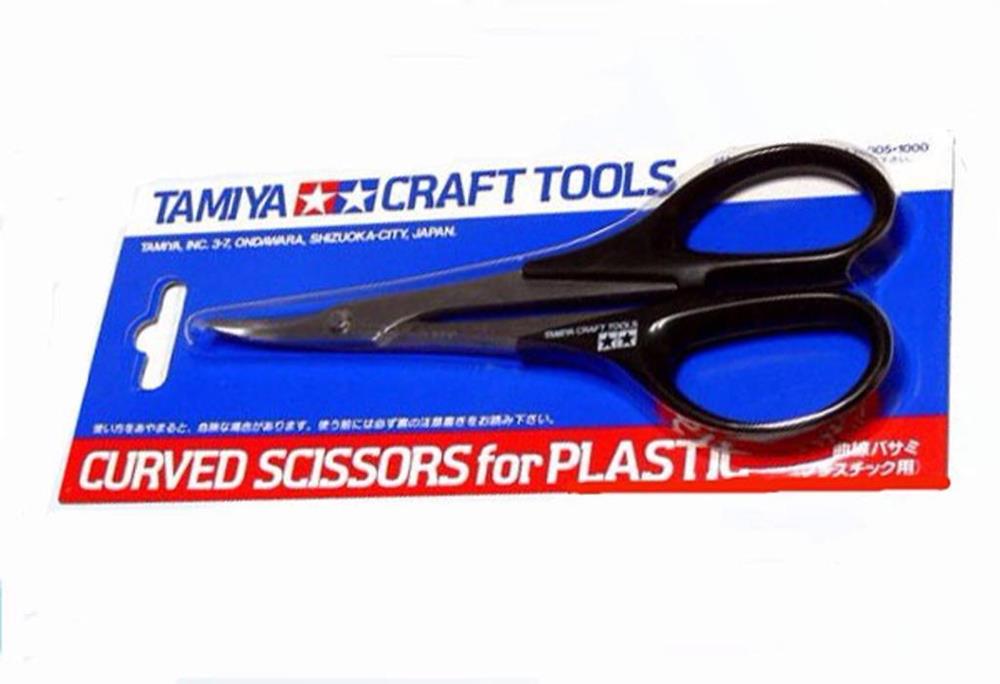 Tamiya 74005 CURVED SCISSORS (7540540342509)
