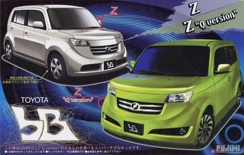 Fujimi 1/24 Toyota bB Z X Version