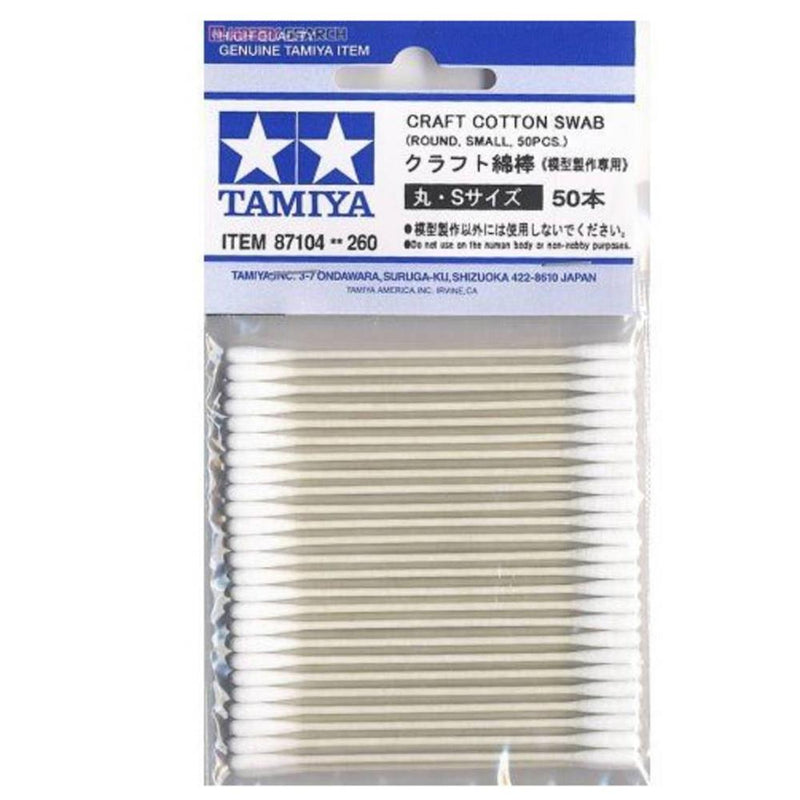 Tamiya 87104 COTTON SWAB ROUND SMALL