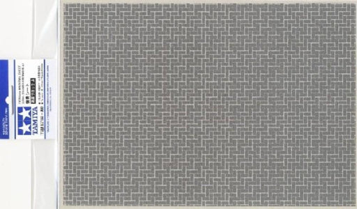 Tamiya 87169 DIORAMA SHEET STONE GRAY BRICK A - Hobby City NZ (7540591460589)