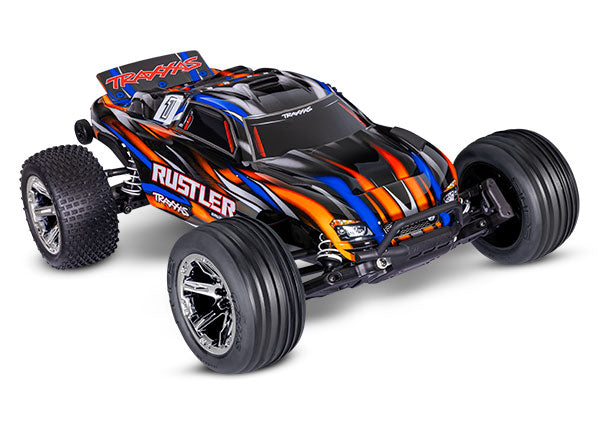 Traxxas Rustler 2WD BL-2s HD RC Stadium Truck - 37354-4