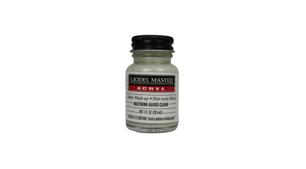 Testors zTestors 4637 Bottle Acrylic Semi-gloss Clear