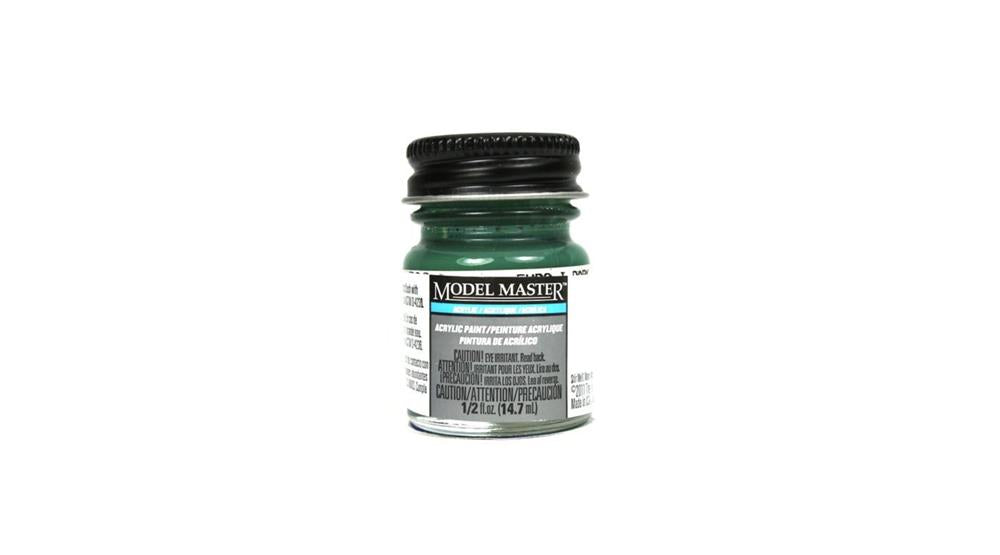 Testors zTestors 4729 Bottle Acrylic Euro 1 Dark Gree