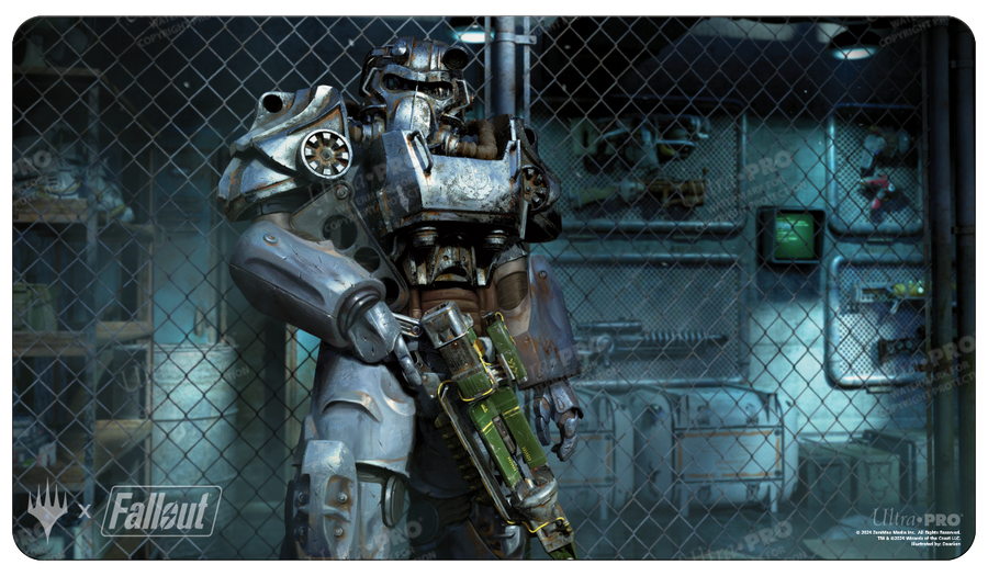 Ultra Pro 38328 Fallout â€“ Puresteel Paladin Playmat (9255894745325)