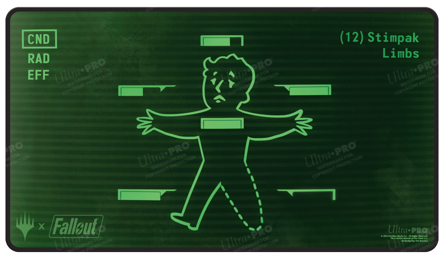 Ultra Pro 38331 Fallout â€“ Inventory Management Playmat (9255894876397)
